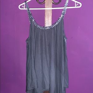 Swing tank with sequins
